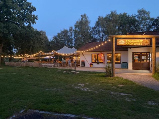Ferienhaus Vienna Am Kronensee Ostercappeln Dış mekan fotoğraf